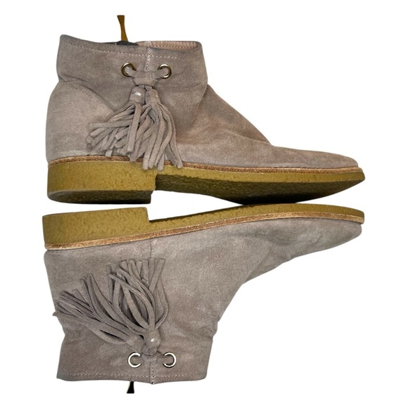 Kate Spade Bellamy Suede Booties Tan Size 9 NWOT - Picture 4 of 13